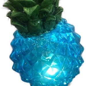 Blue pineapple ornament